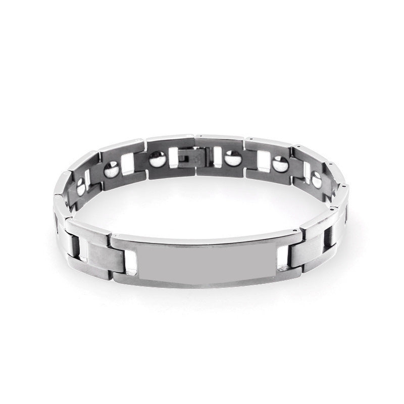 European and American Stainless Steel Men's Bracelet