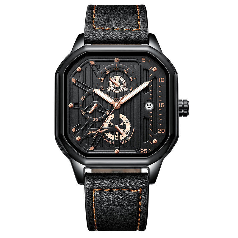 Multifunctional Men's Watch Belt Style Quartz