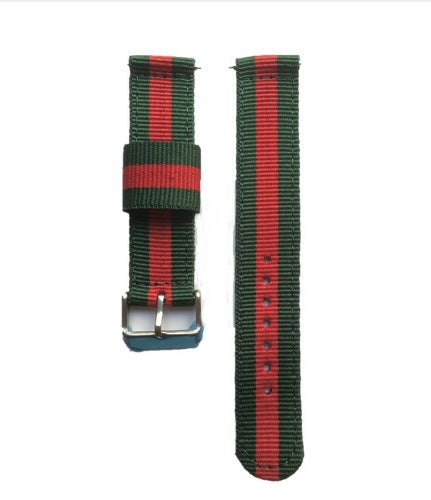 Split Nylon Watchband Canvas Wristband Tide