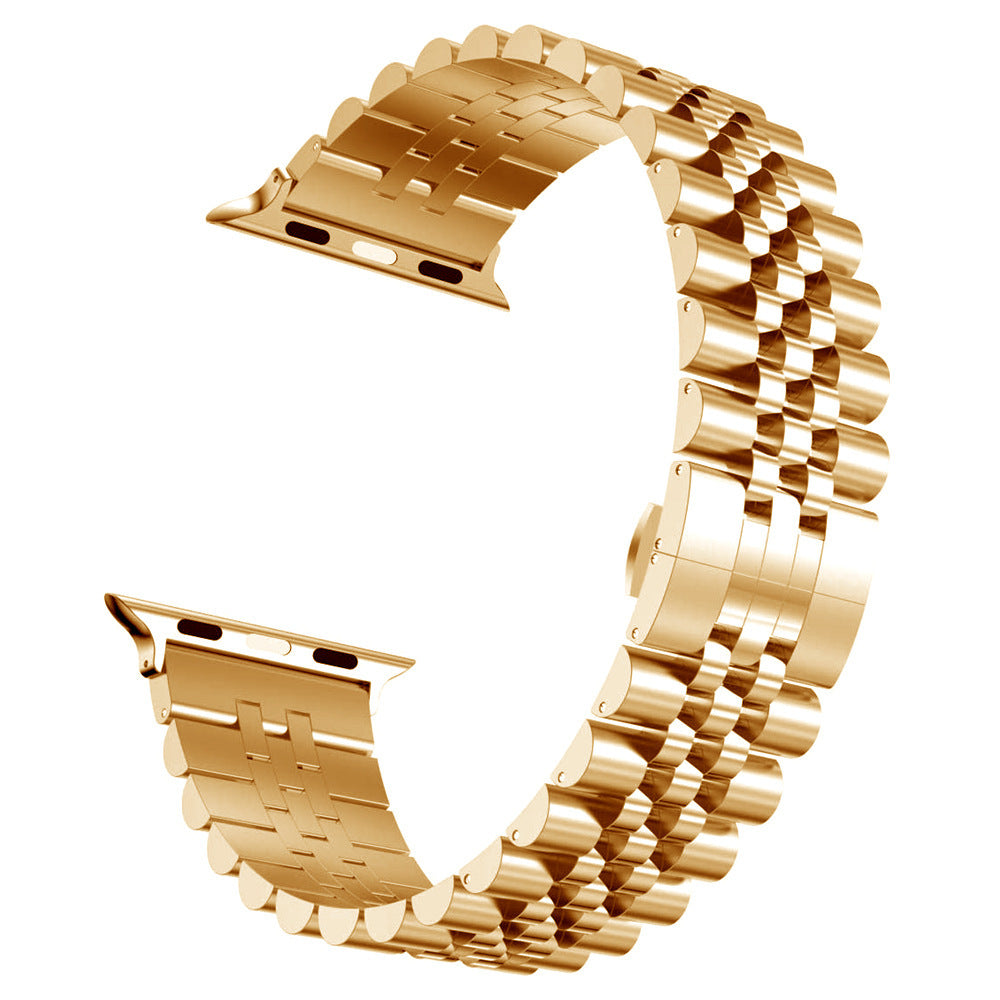Creative All-match Casual Five-bead Metal Strap