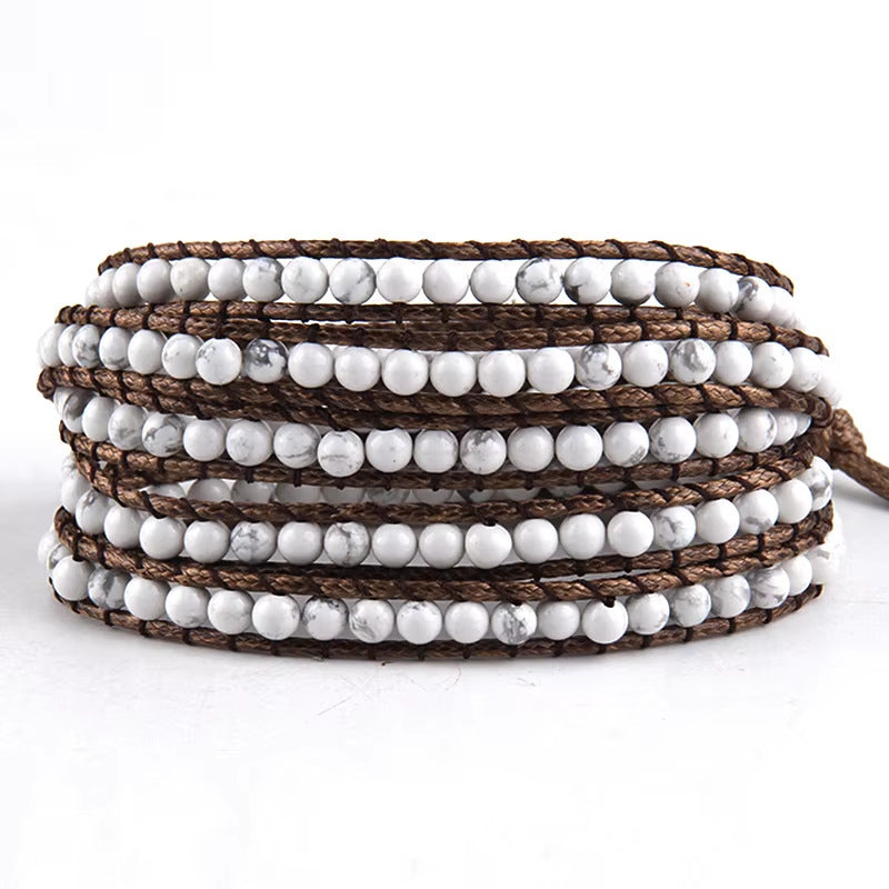 Women's Adjustable 5-row Winding Bracelet