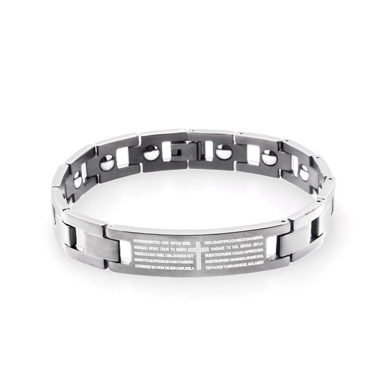 European and American Stainless Steel Men's Bracelet