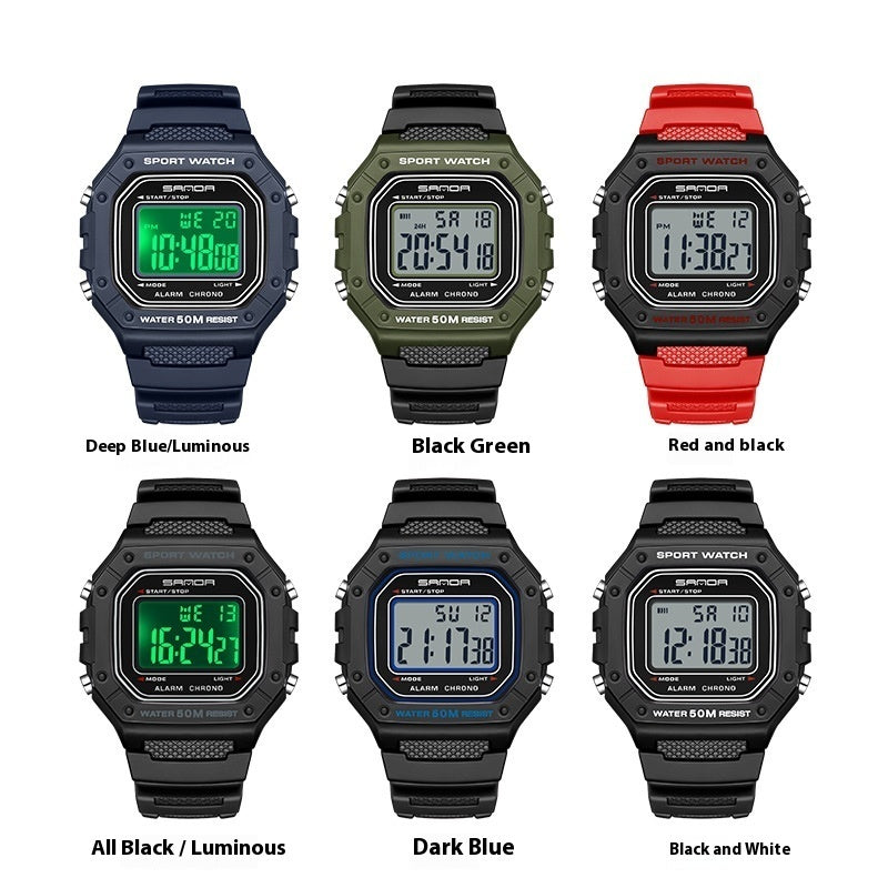 Swimming Waterproof Youth Electronic Watch