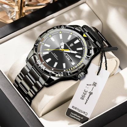 Swiss Brand Waterproof Luminous Men's Watch