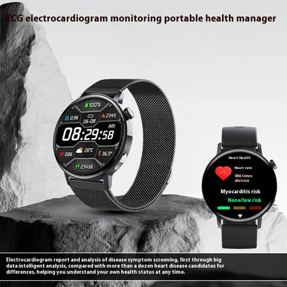 Smart Watch ECG Blood Glucose Monitoring Sports Bracelet Intelligent Health Monitoring