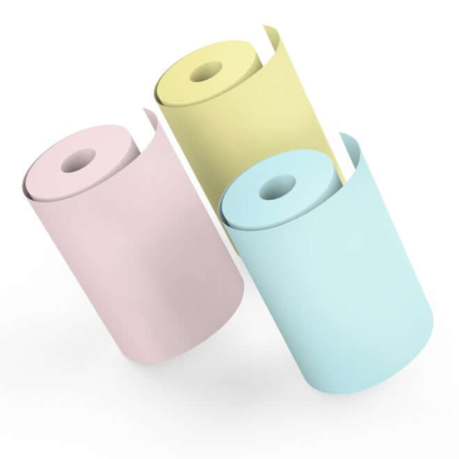 Mini Bliuetooth Wireless Thermal Printer Paper Sticker Label Printer