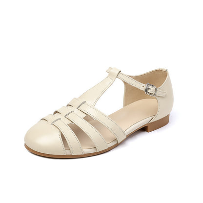 Women's Summer New Fashion Ankle-strap Buckle Sandals Women