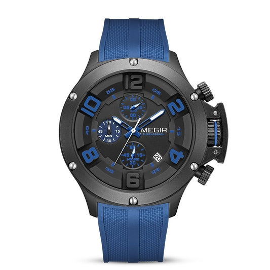 Megir Men's Multi-function Chronograph Sports Watch