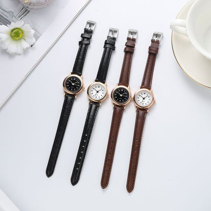 Female Student Korean Style Thin Strap Couple Watch