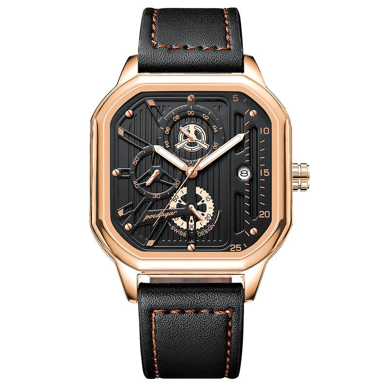 Multifunctional Men's Watch Belt Style Quartz
