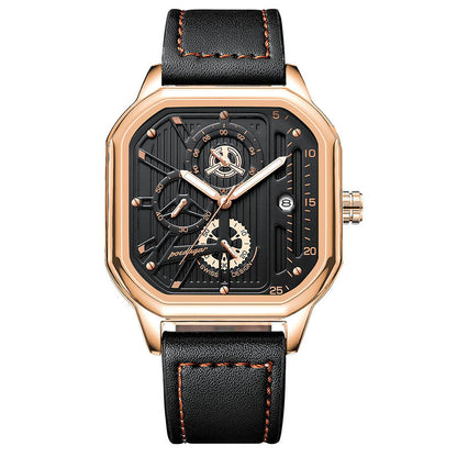 Multifunctional Men's Watch Belt Style Quartz