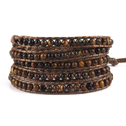 Women's Adjustable 5-row Winding Bracelet