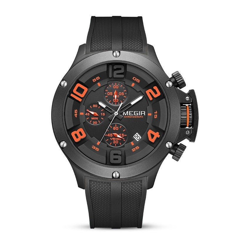 Megir Men's Multi-function Chronograph Sports Watch