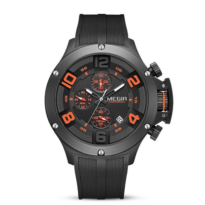 Megir Men's Multi-function Chronograph Sports Watch