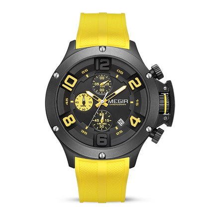 Megir Men's Multi-function Chronograph Sports Watch