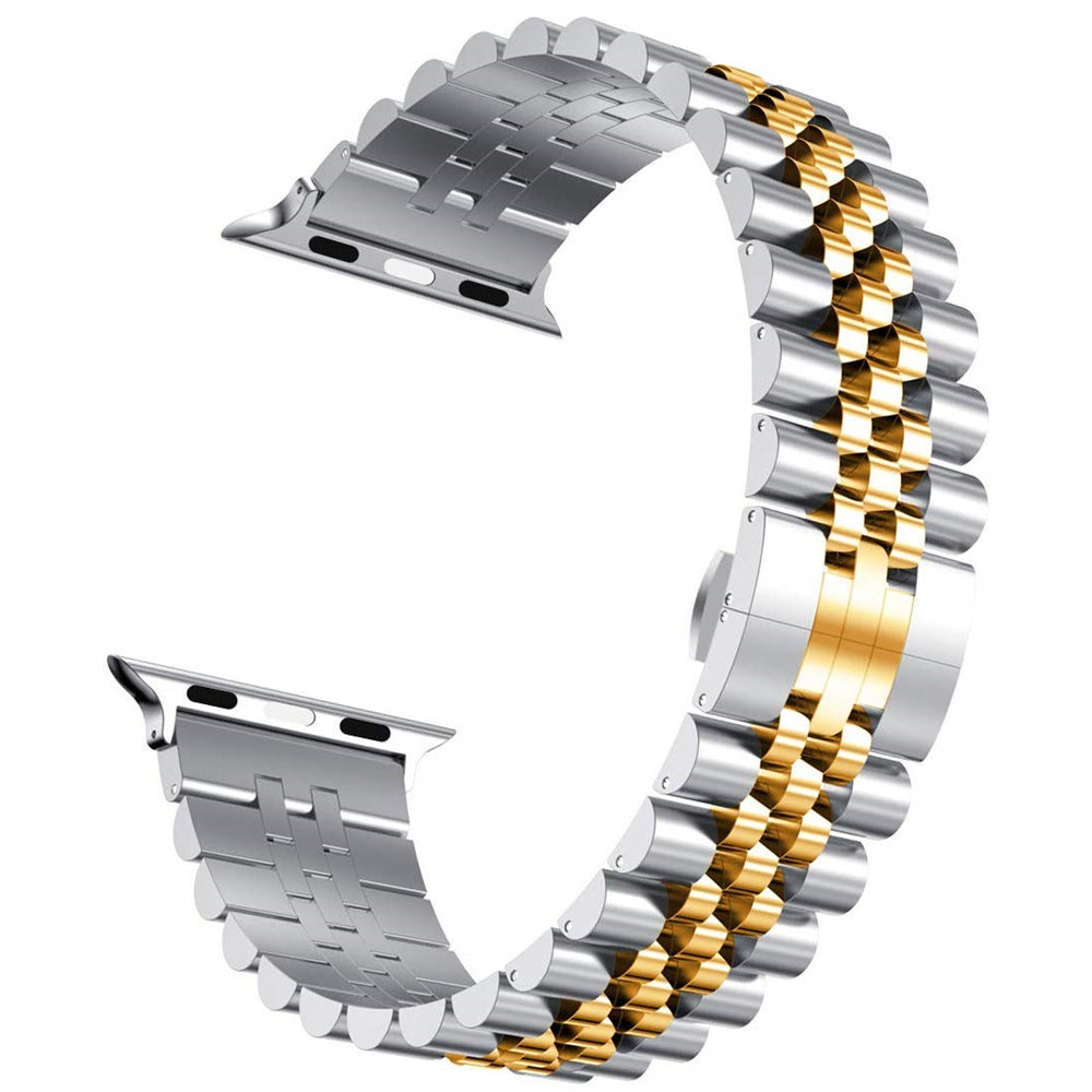 Creative All-match Casual Five-bead Metal Strap
