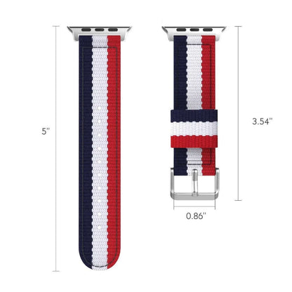 Split Nylon Watchband Canvas Wristband Tide