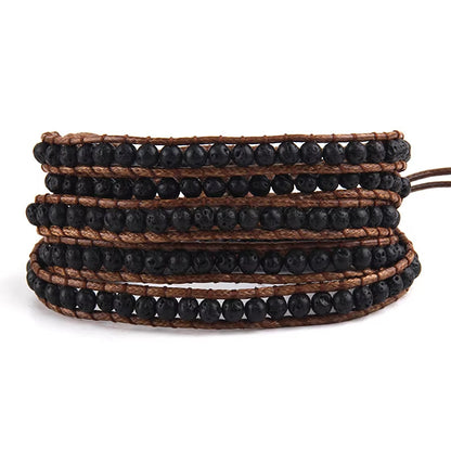 Women's Adjustable 5-row Winding Bracelet