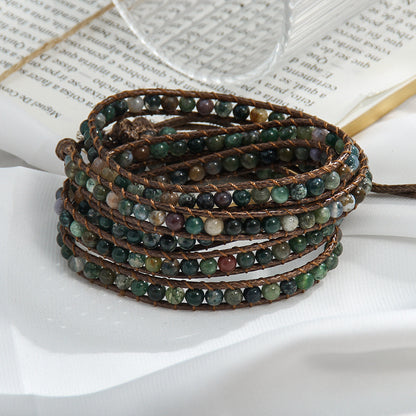 Women's Adjustable 5-row Winding Bracelet