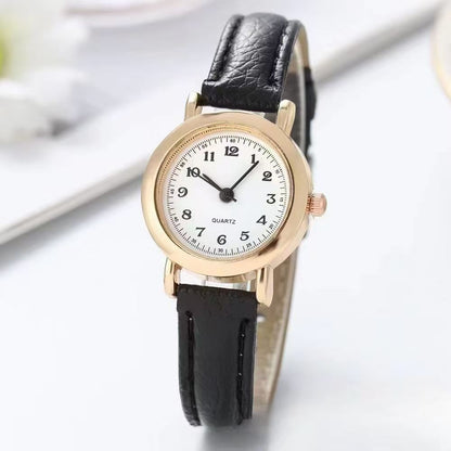 Female Student Korean Style Thin Strap Couple Watch