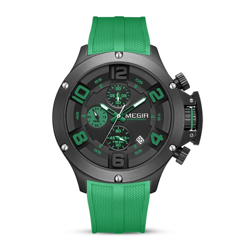 Megir Men's Multi-function Chronograph Sports Watch