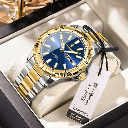 Swiss Brand Waterproof Luminous Men's Watch
