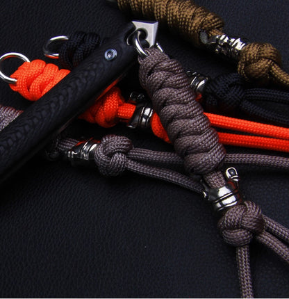 20CM Long Dao Tail Lanyard Hand Bracelet Knife Pendant