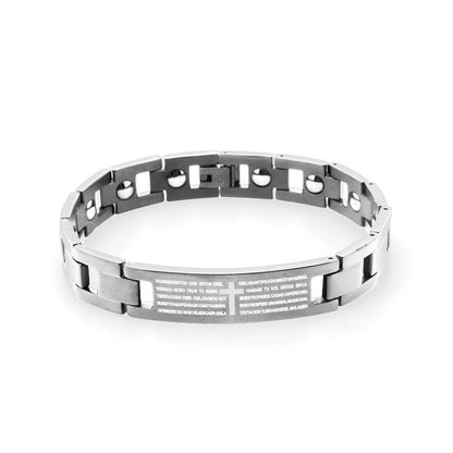 European and American Stainless Steel Men's Bracelet